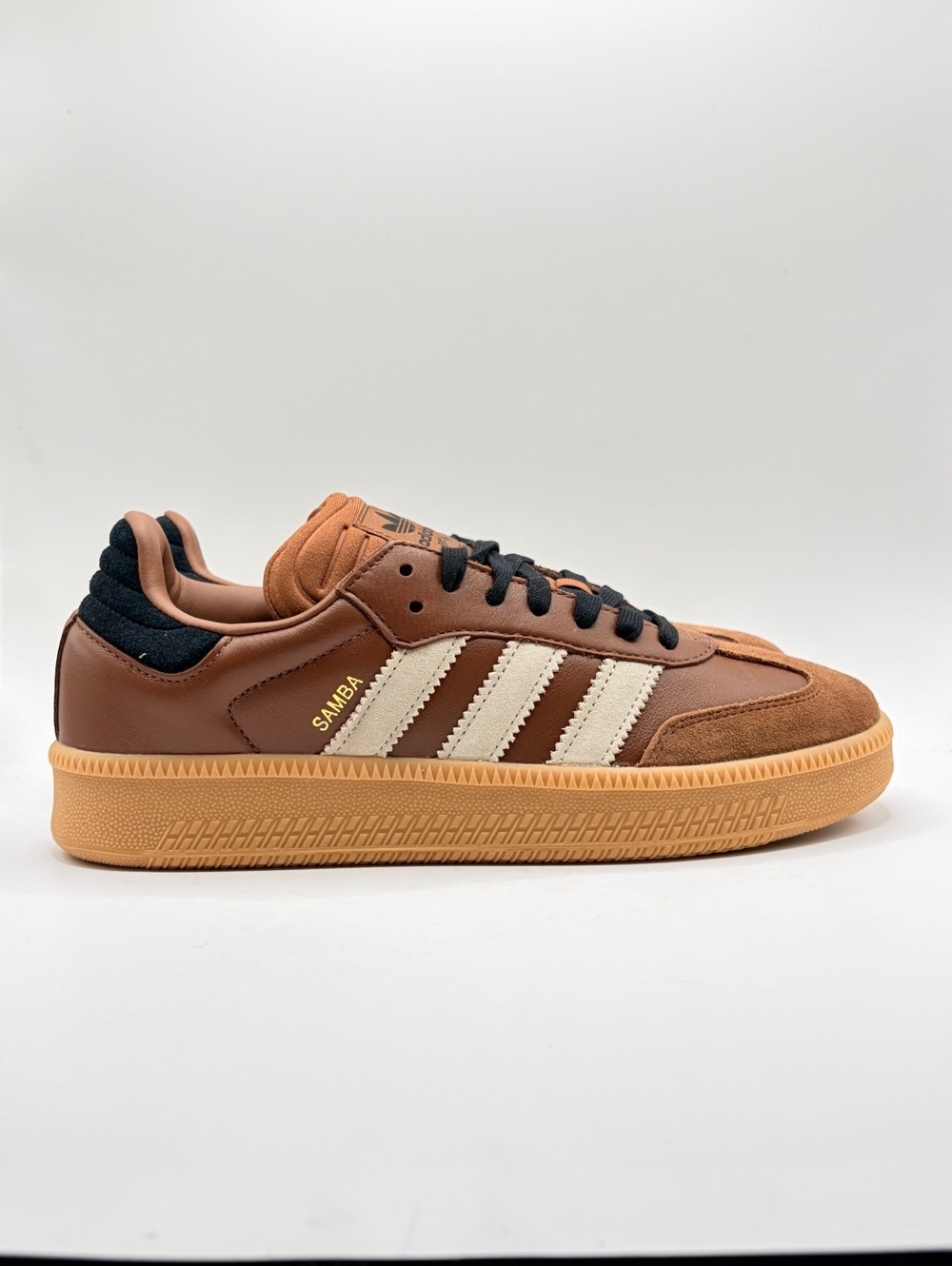 Adidas Samba XLG Brown / Wonder Beige / Core Black — 9M / 10W